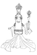 josephine boteille blank background