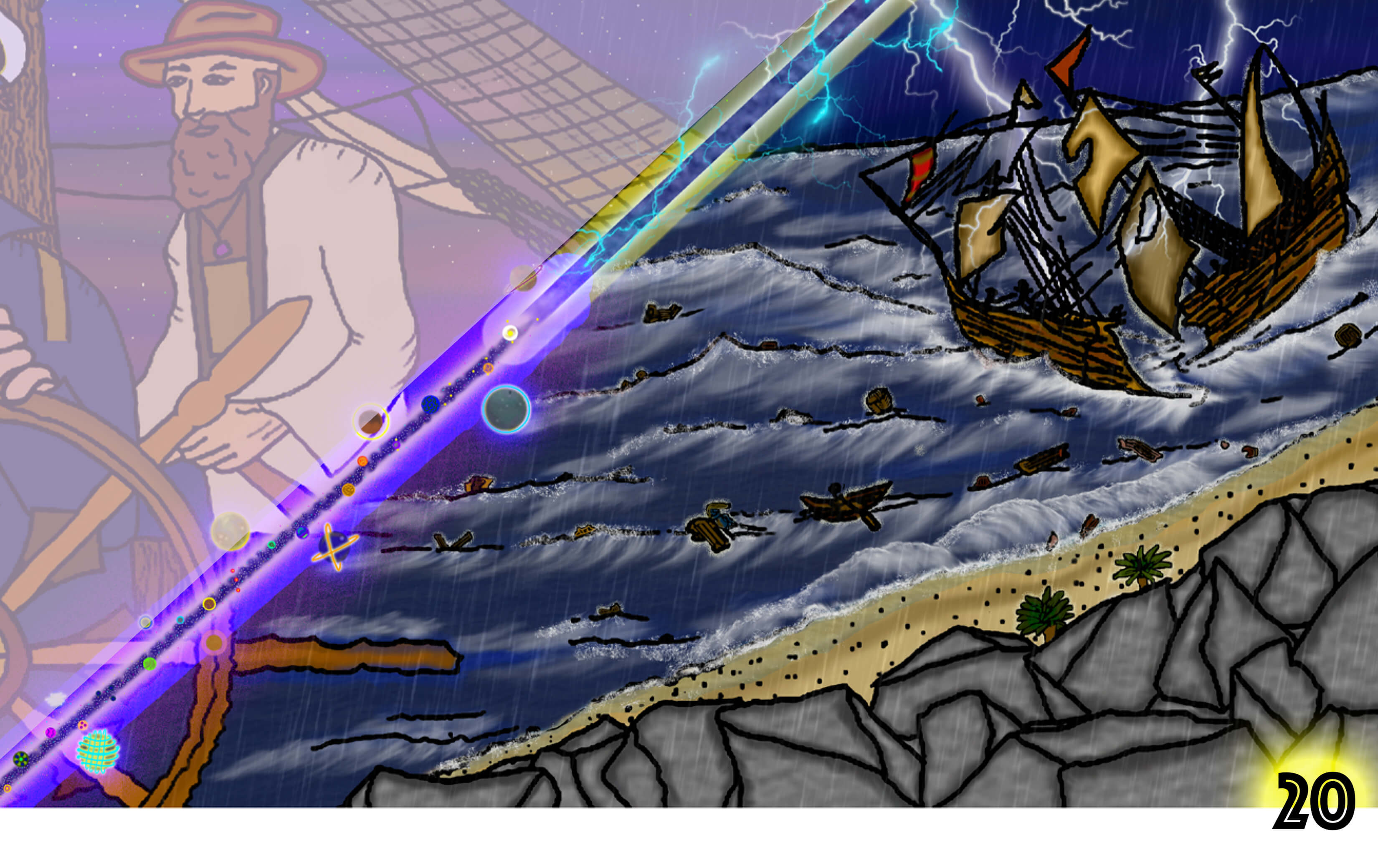 Ben tells of a trading vessel shipwreck