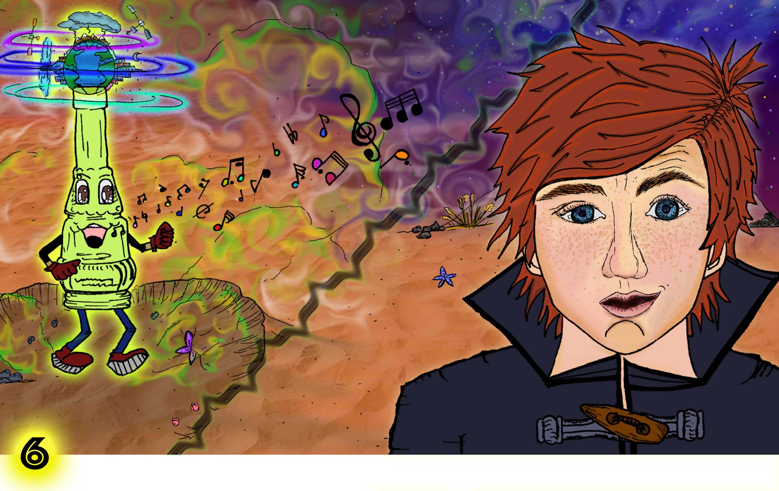 Tobias tells about the Intergalactic Messengers and their mission